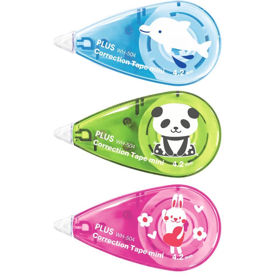 PLUS JAPAN Korrekturroller "Mini Zoo", 5 mm x 6 m, Display-2