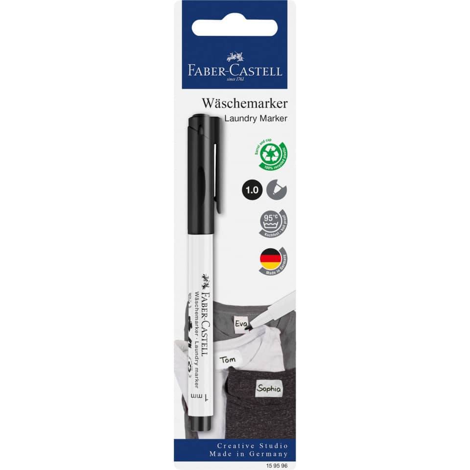FABER-CASTELL Wäschemarker, schwarz, auf Blisterkarte (5661545)-2