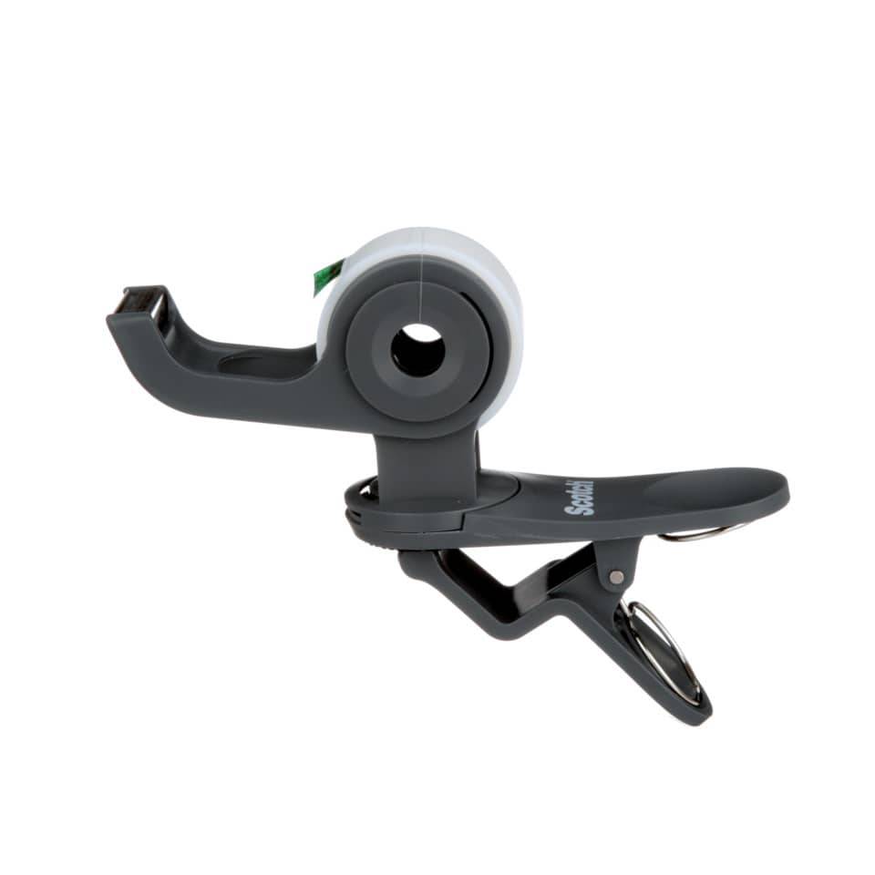 Scotch Handabroller Clip & Twist, türkis, bestückt-1