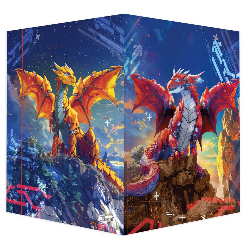Zeichenmappe Robo-Drache, 320 x 430 cm, A3 RNK 45385-3