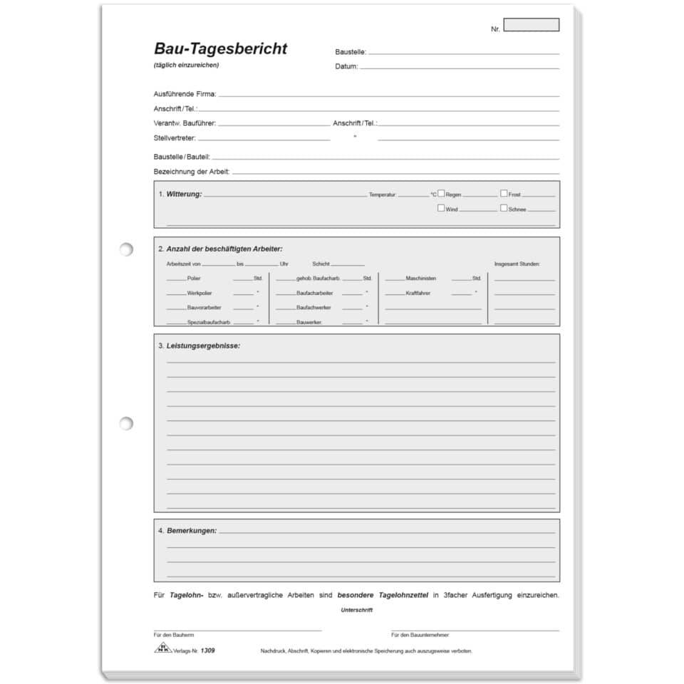 Bautageblock A4 3x40 Blatt selbstdurchschreibend-3