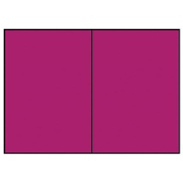 Briefkarte Paperado, B6hd, 220g/m², planliegend, amarena R