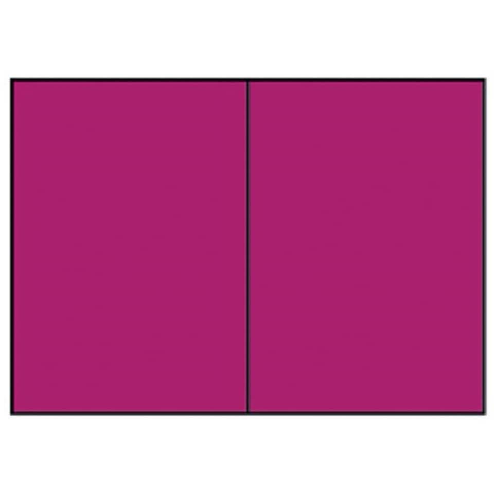 Briefkarte Paperado, B6hd, 220g/m², planliegend, amarena R-0