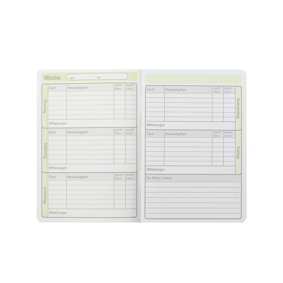Hausaufgabenheft Grundschule A5 24 Blatt 90 g/qm Optik Paper-3