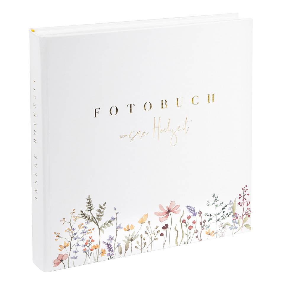 GOLDBUCH - Fotobuch u.Hochzeit Blütenliebe weiß-1