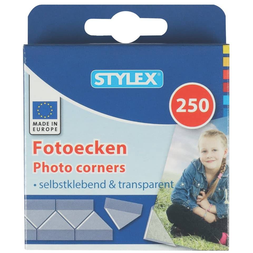 Fotoecken selbstklebend 250 Stück TOPPOINT 31080-0