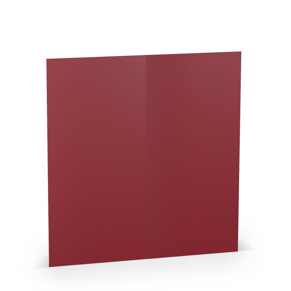 Briefkarte Paperado, DLhd, 220g/m², planliegend, rosso RÖS-0