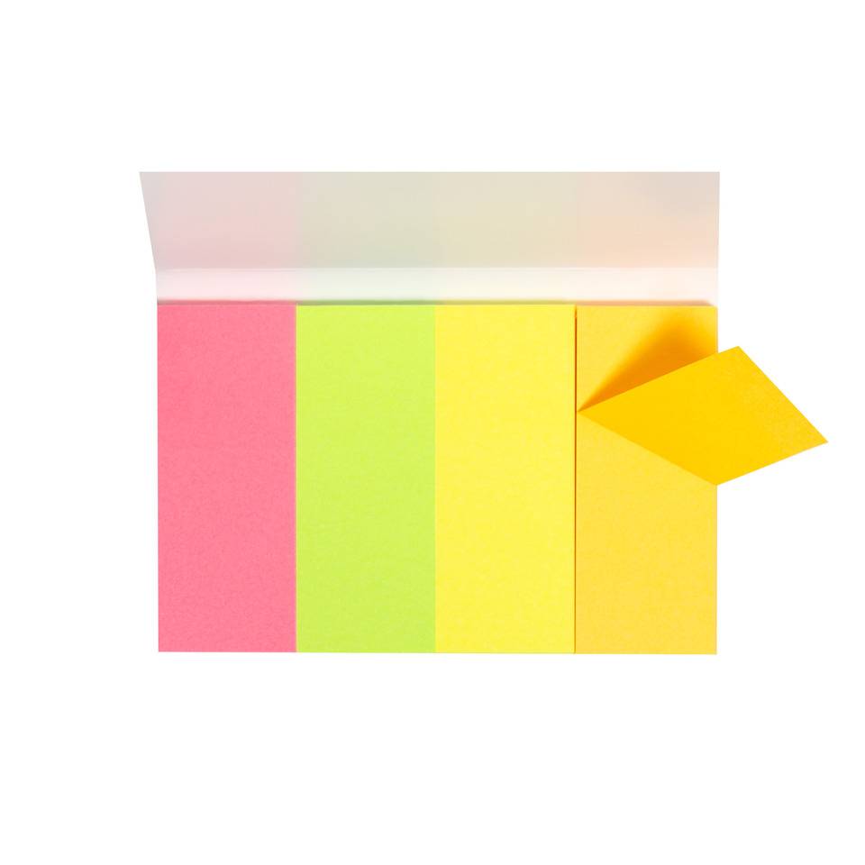 Haftmarker Neon - 20 x 50 mm, 4 x 40-2