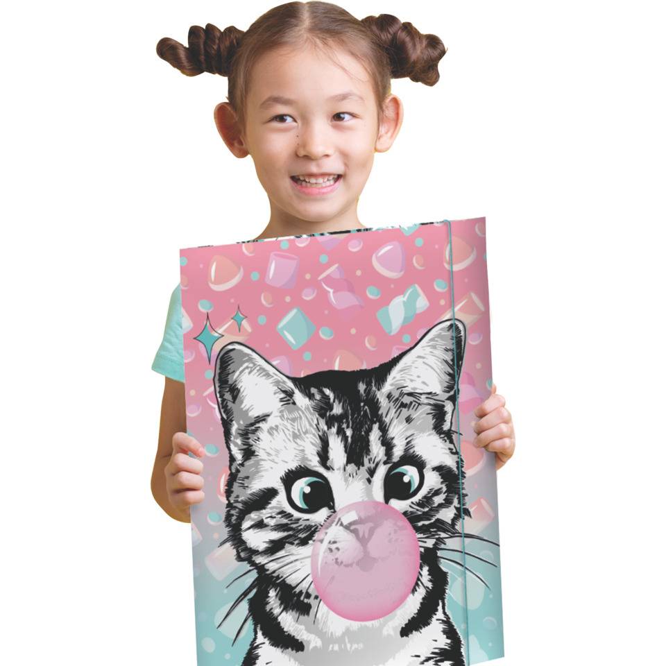 Zeichenmappe Sweet Cat, 320 x 430 cm, A3 RNK 45386-4