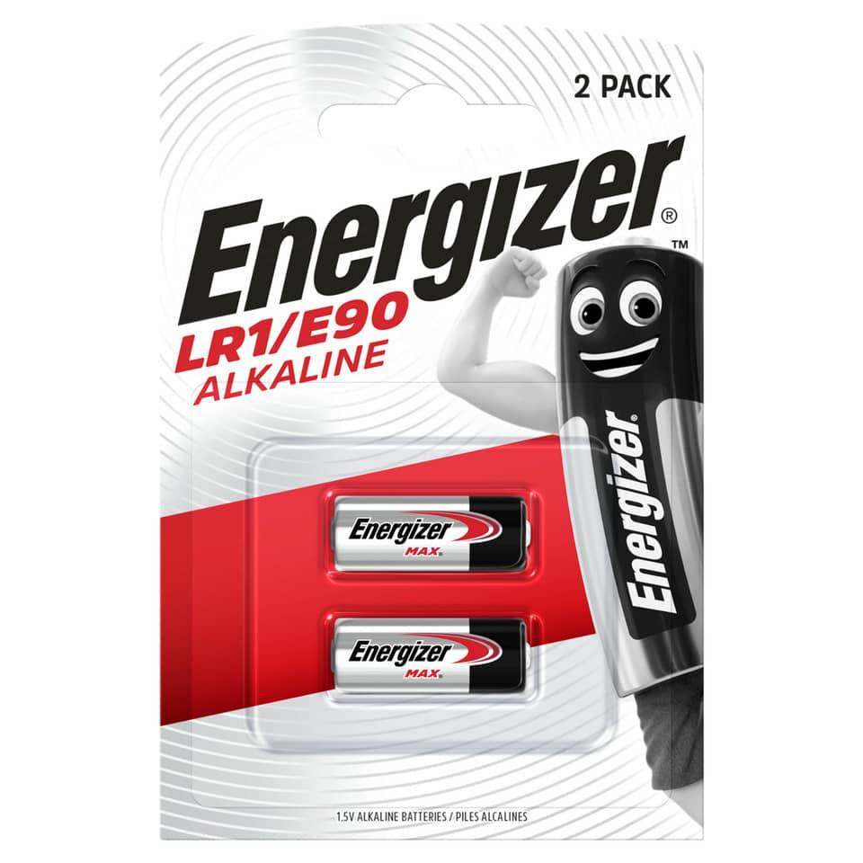 Batterie Alkali-Mangan, LR1/E90, 2 Stück ENERGIZER E300803302-0