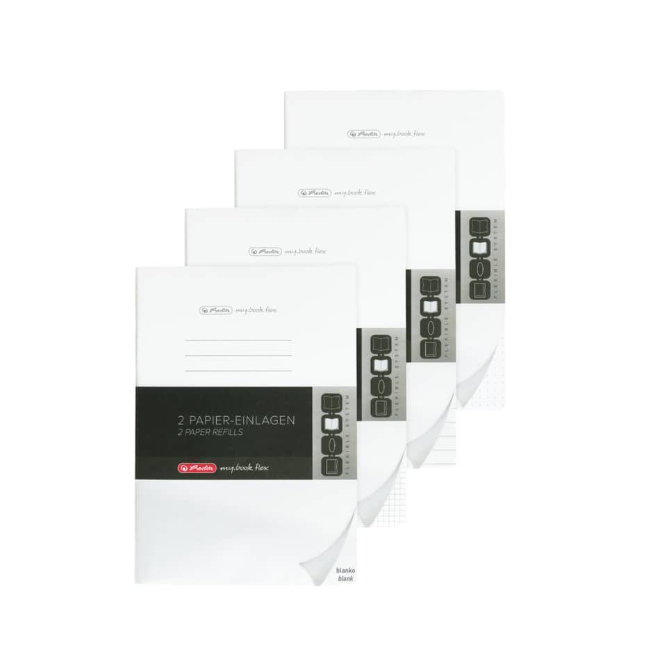herlitz Papier-Ersatzeinlagen für Notizheft my.book flex, A5-3