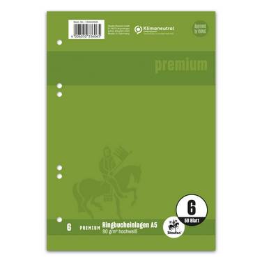 Ringbuch-Einlage A5 50Bl