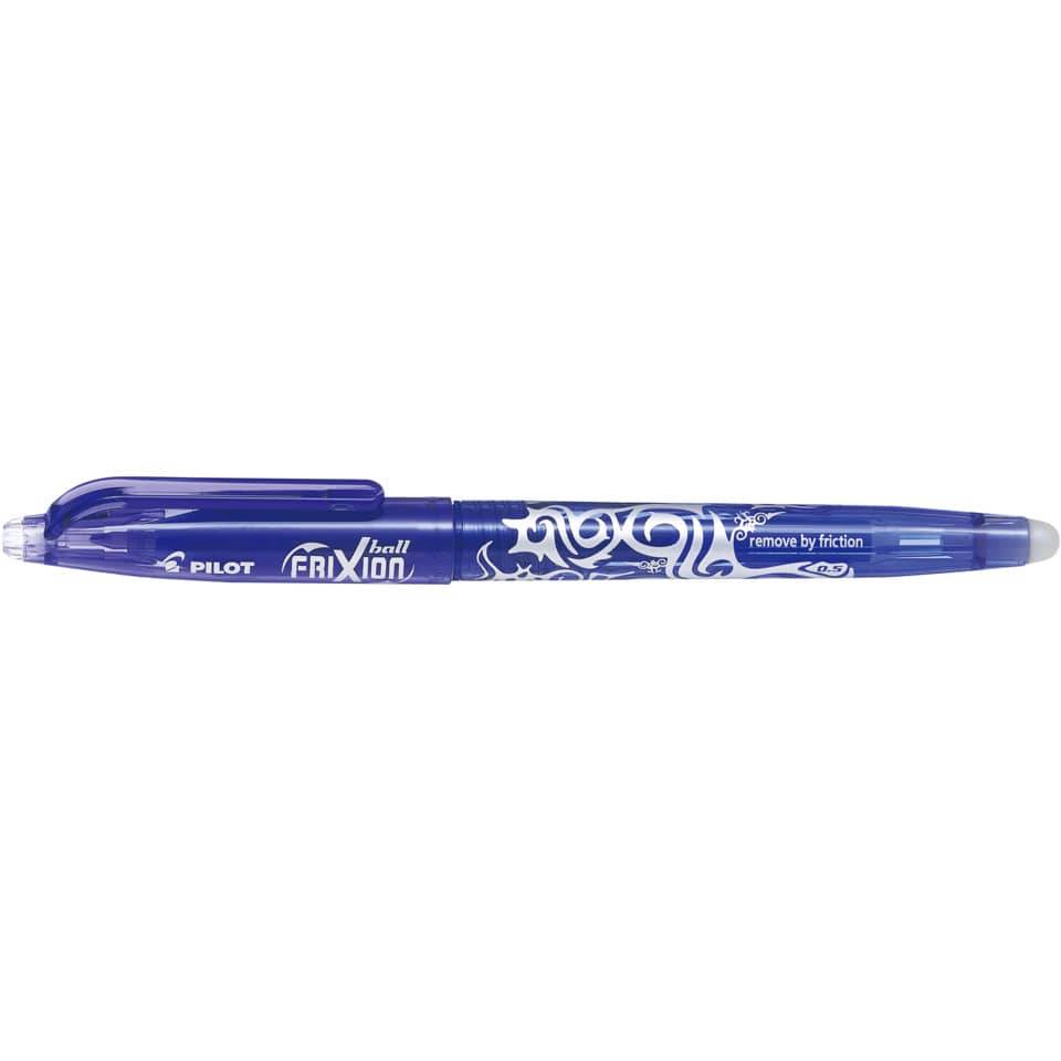 Tintenroller FriXion Ball 0.5 - 0,3 mm blau radierbar.-4