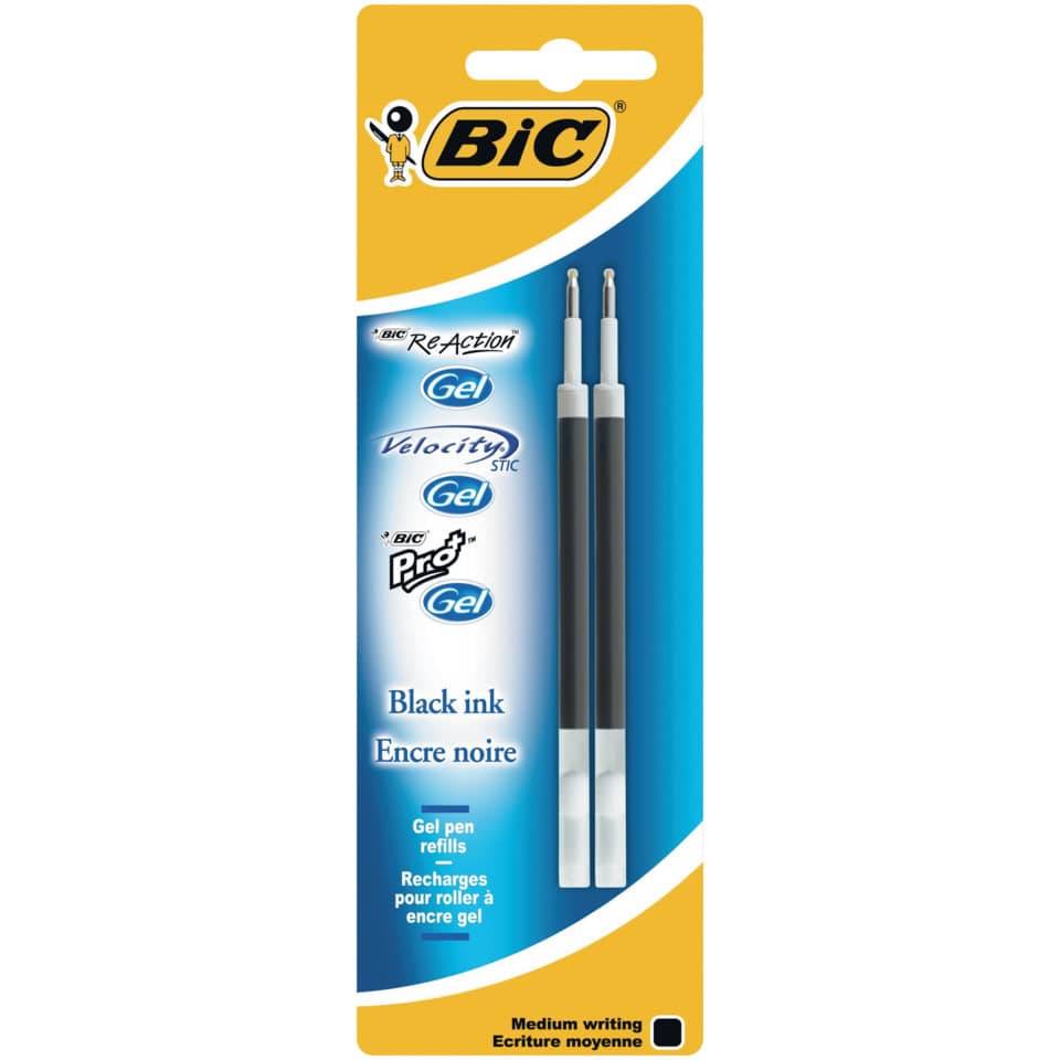 BIC Gelschreiber-Minen, Strichstärke: 0,5 mm, schwarz-2