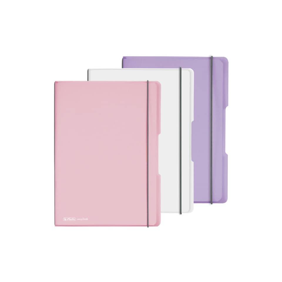 herlitz Notizbuch DIN A5 kariert, 80 Seiten 300003580-4