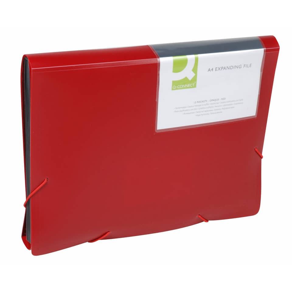 Fächermappen mit 13 Taschen - gedeckte Farben:-3