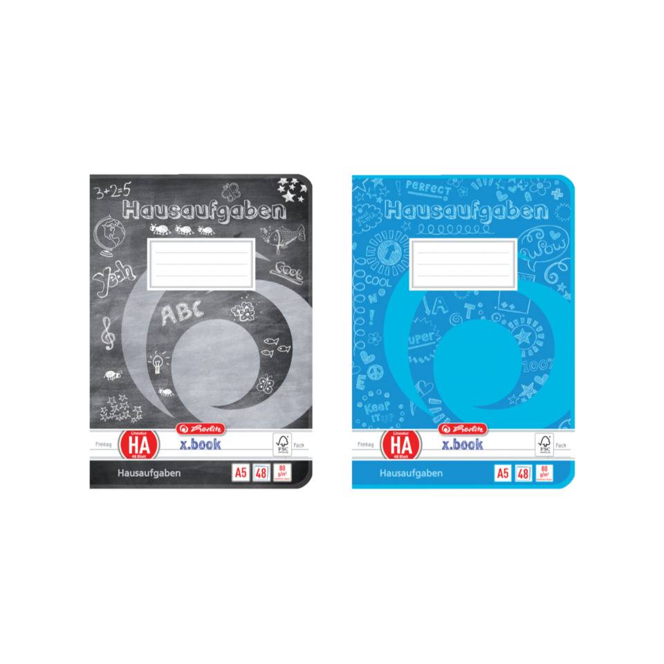 herlitz Hausaufgabenheft x.book, DIN A5, 80 g/qm, 48 Blatt-3