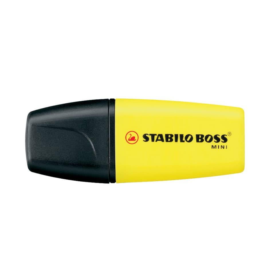 Textmarker Boss Mini gelb-3