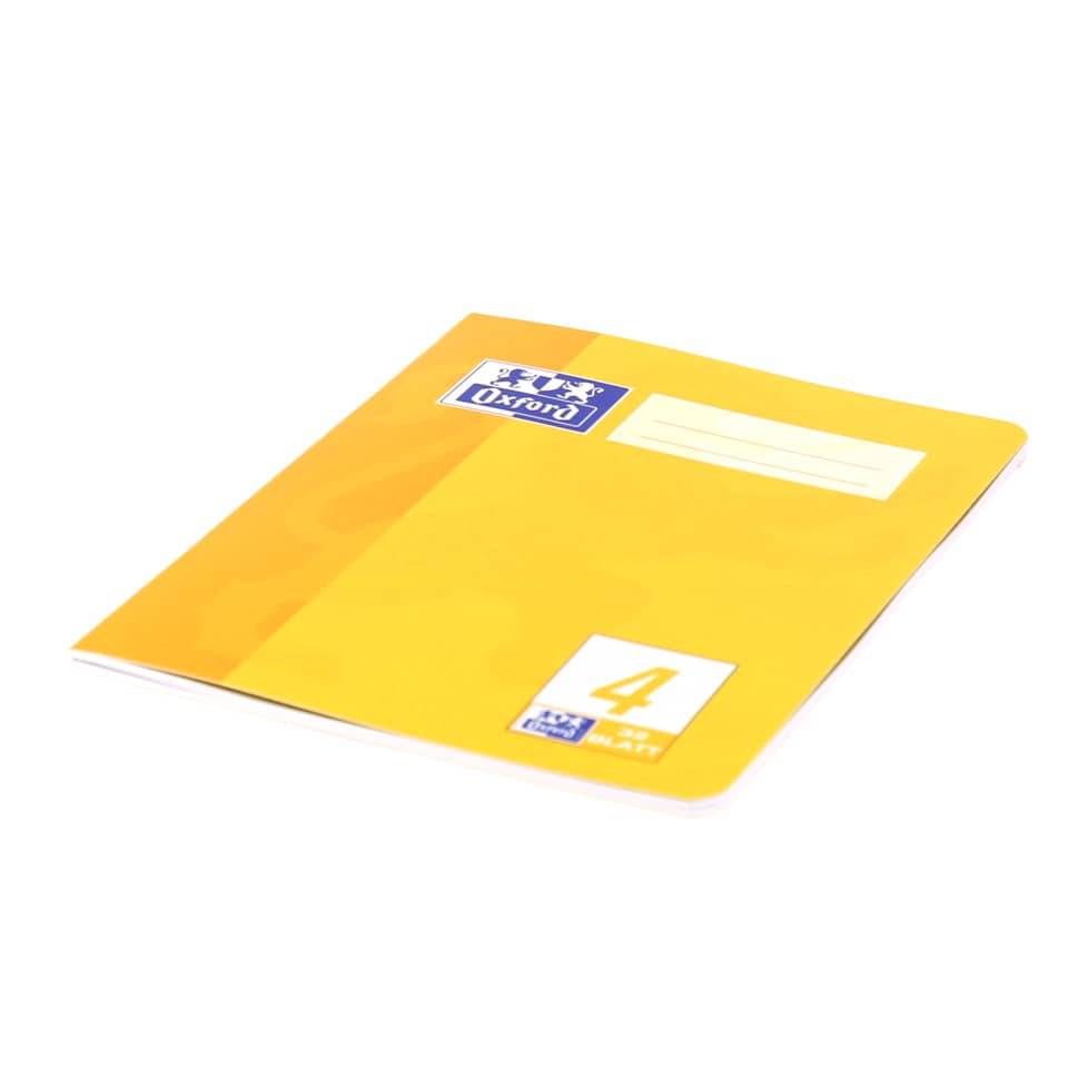 Schulheft A5 9mm liniert Lineatur 4 32 Blatt gelb-4