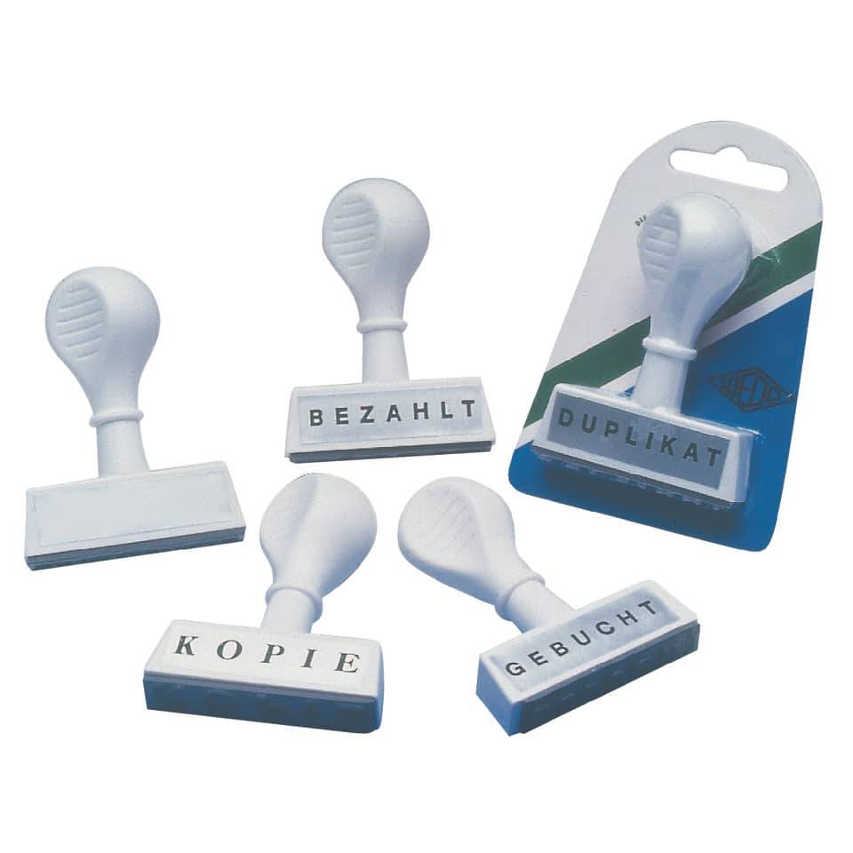 WEDO Stempel Text Betr. dank, Lagertext 4,5cm Breite ws-4
