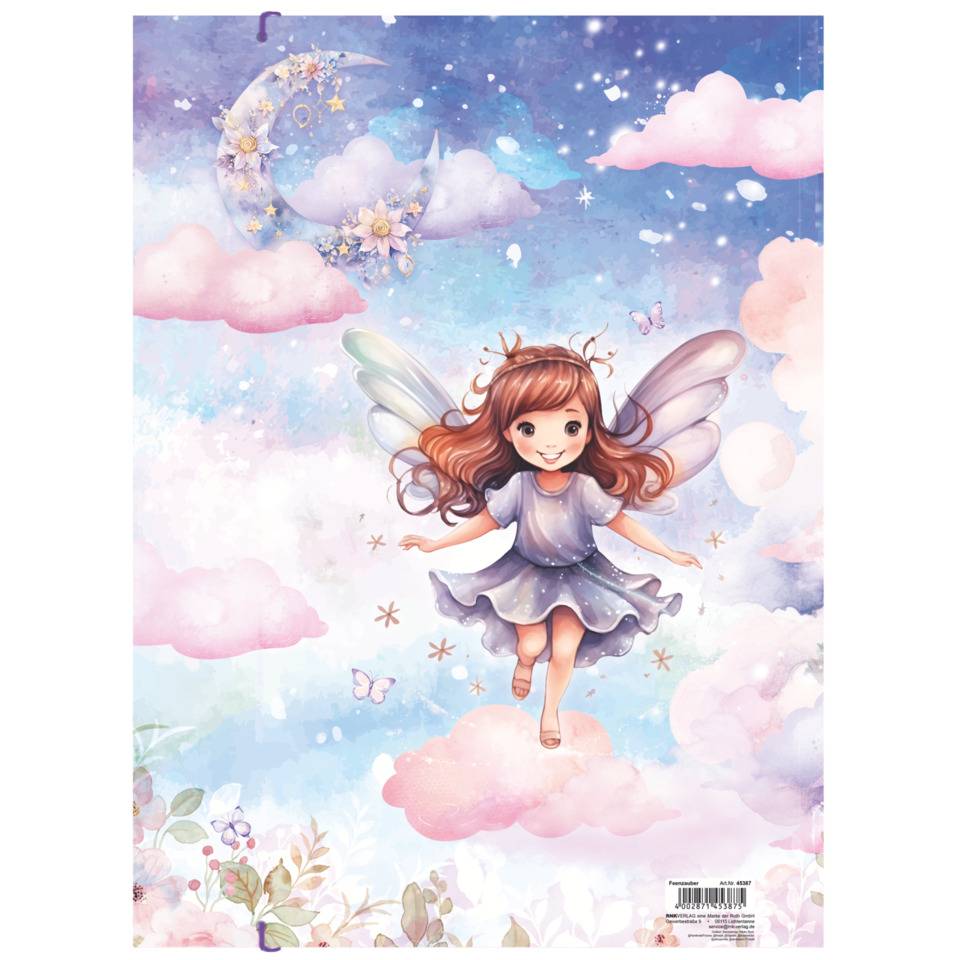 Zeichenmappe Feenzauber, 320 x 430 cm, A3 RNK 45387-2