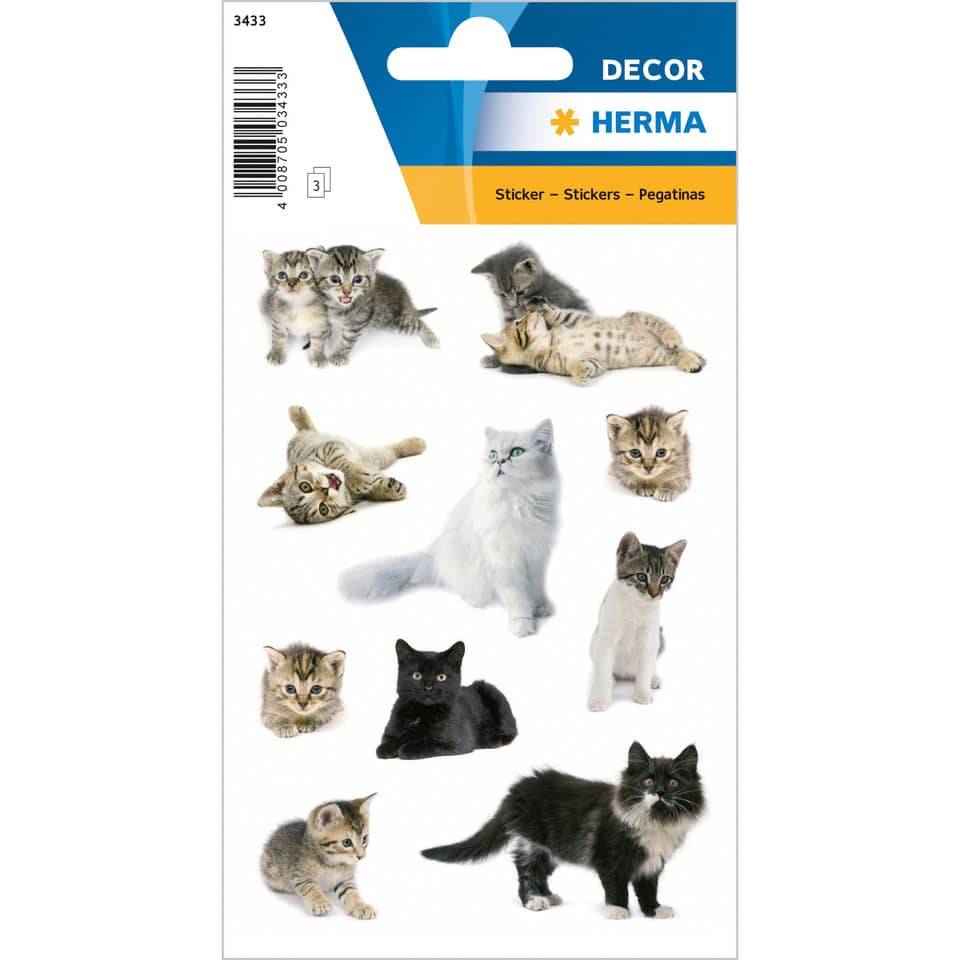 HERMA Sticker DECOR "Katzenfotos" (6502451)-0