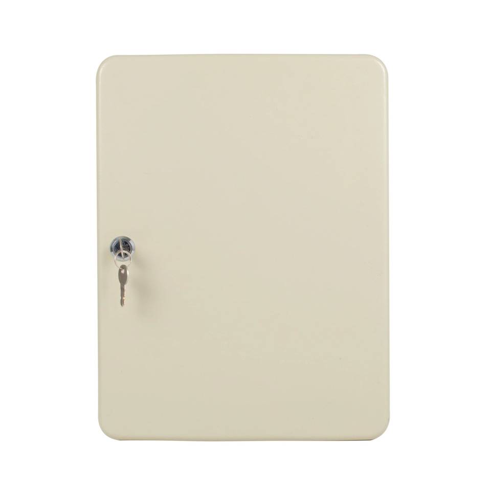Schlüsselschrank Pearl grey - 80 Haken Zylinderschloss.-4