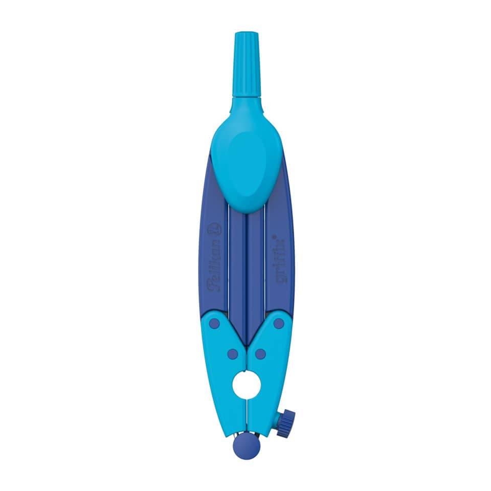 Pelikan griffix Schulzirkel Blau, Hängefaltschachtel-2