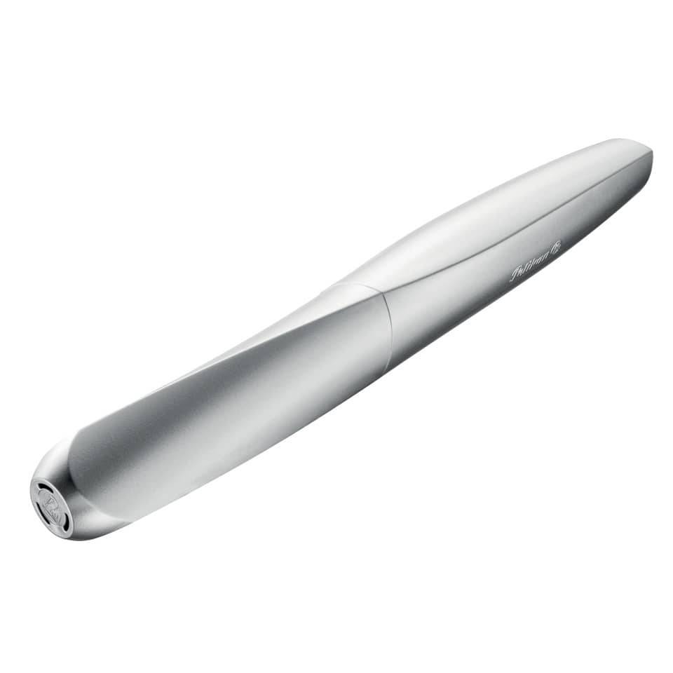 Pelikan Twist Tintenroller, silber/schwarz-2