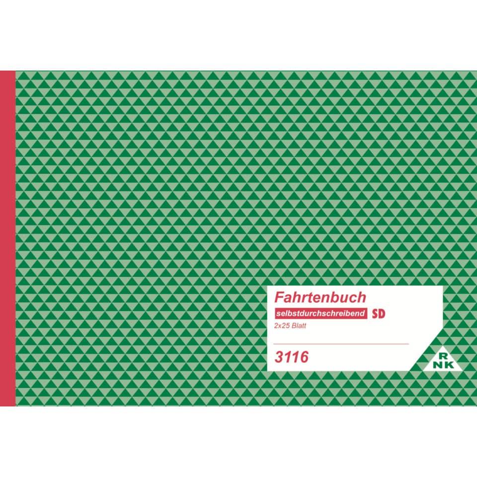 Formularbuch Fahrtenbuch A5 LKW 2x25 Blatt selbstdurchschreibend-1