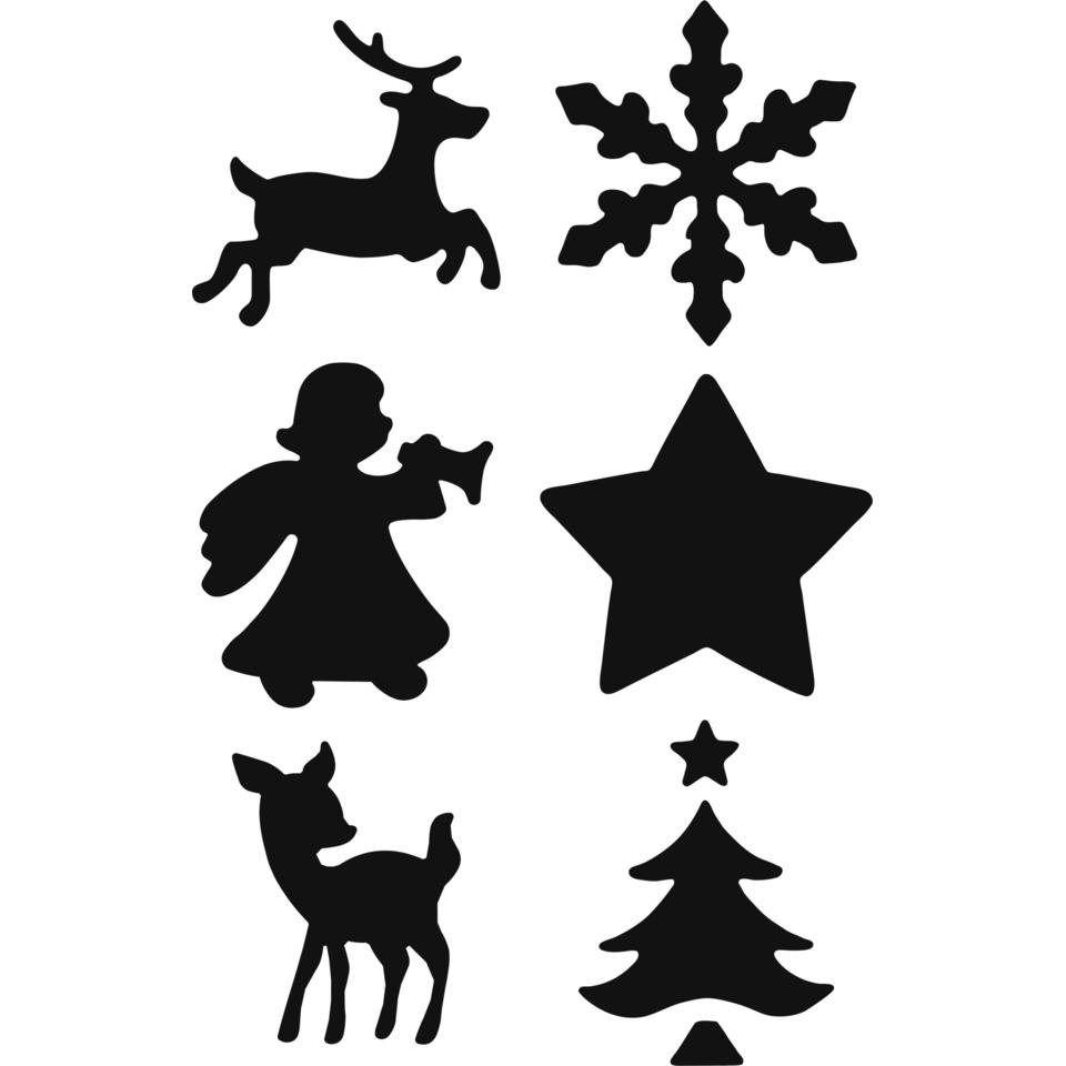 HEYDA Weihnachts-Motivstanzer, groß, Bambi-Display (57301444)-1