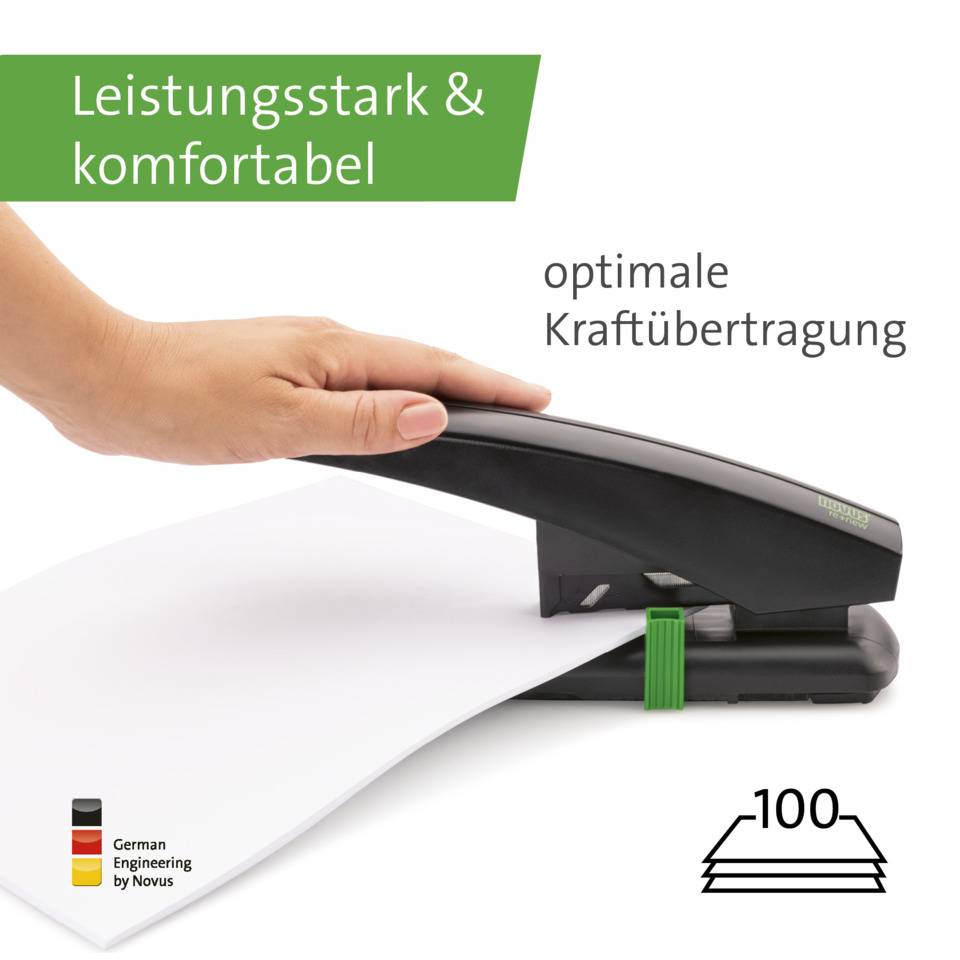 NOVUS DAHLE - Blockheftgerät B40 re+new schwarz bis-2