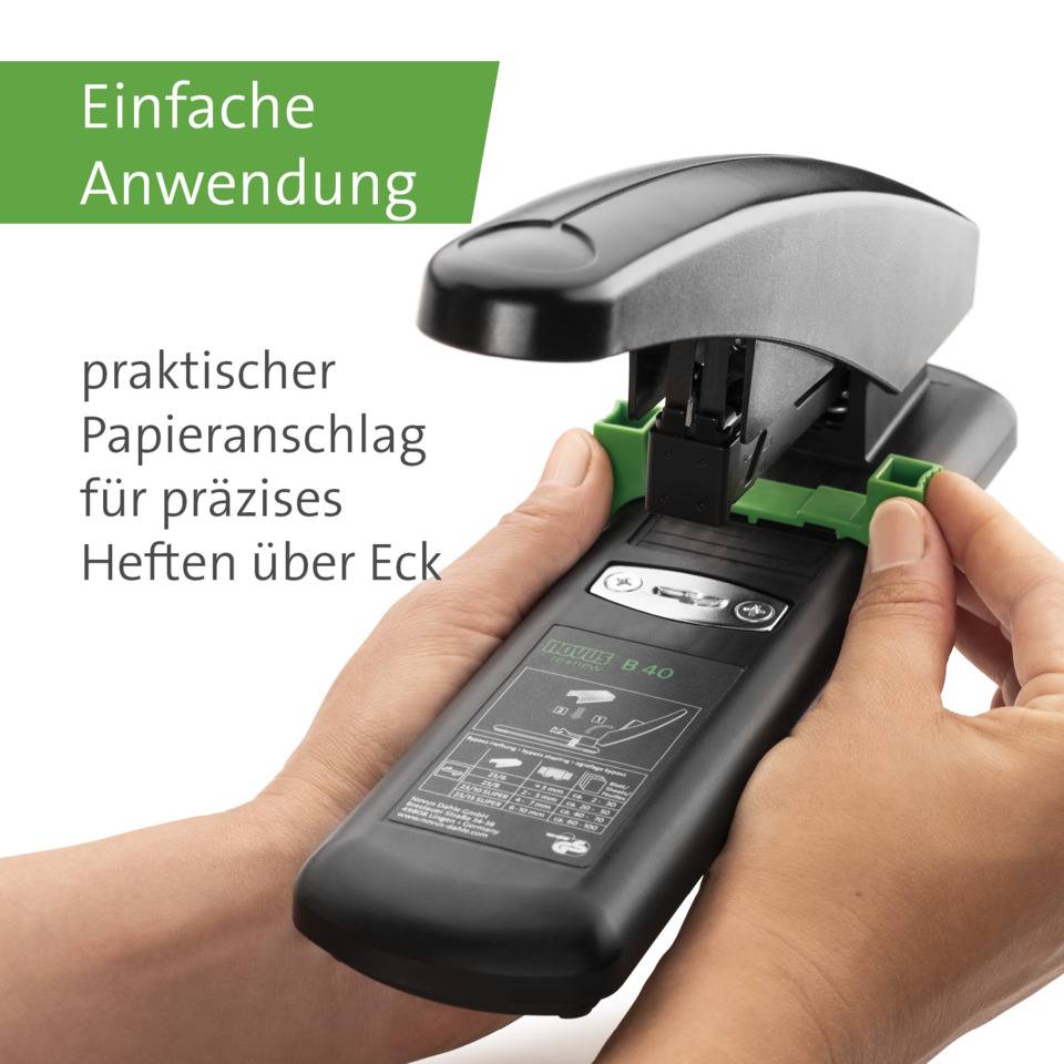 NOVUS DAHLE - Blockheftgerät B40 re+new schwarz bis-4