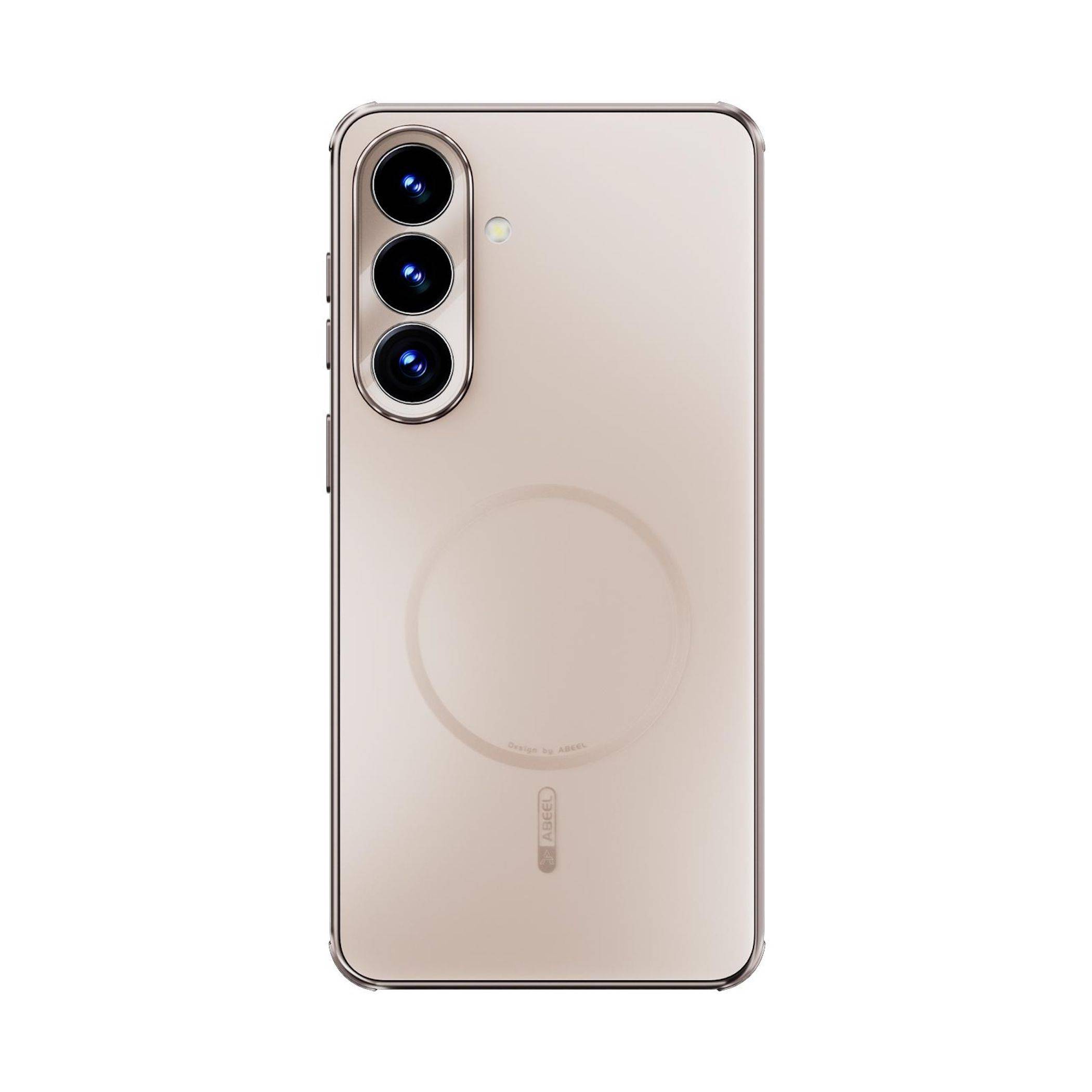 MagSafe Handy Hülle für Samsung Galaxy S26 Linsenschutz & Belüftung Rose Gold-3