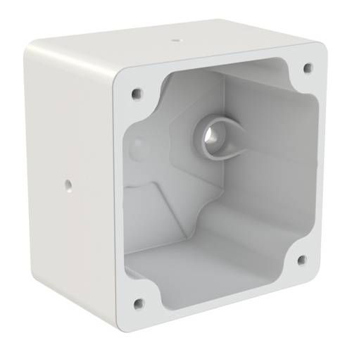 PC ELECTRIC 80000 - Aufputzdose (ohne seitliche Öffnungen | 75x75x50mm | IP44) - hellgrau-0