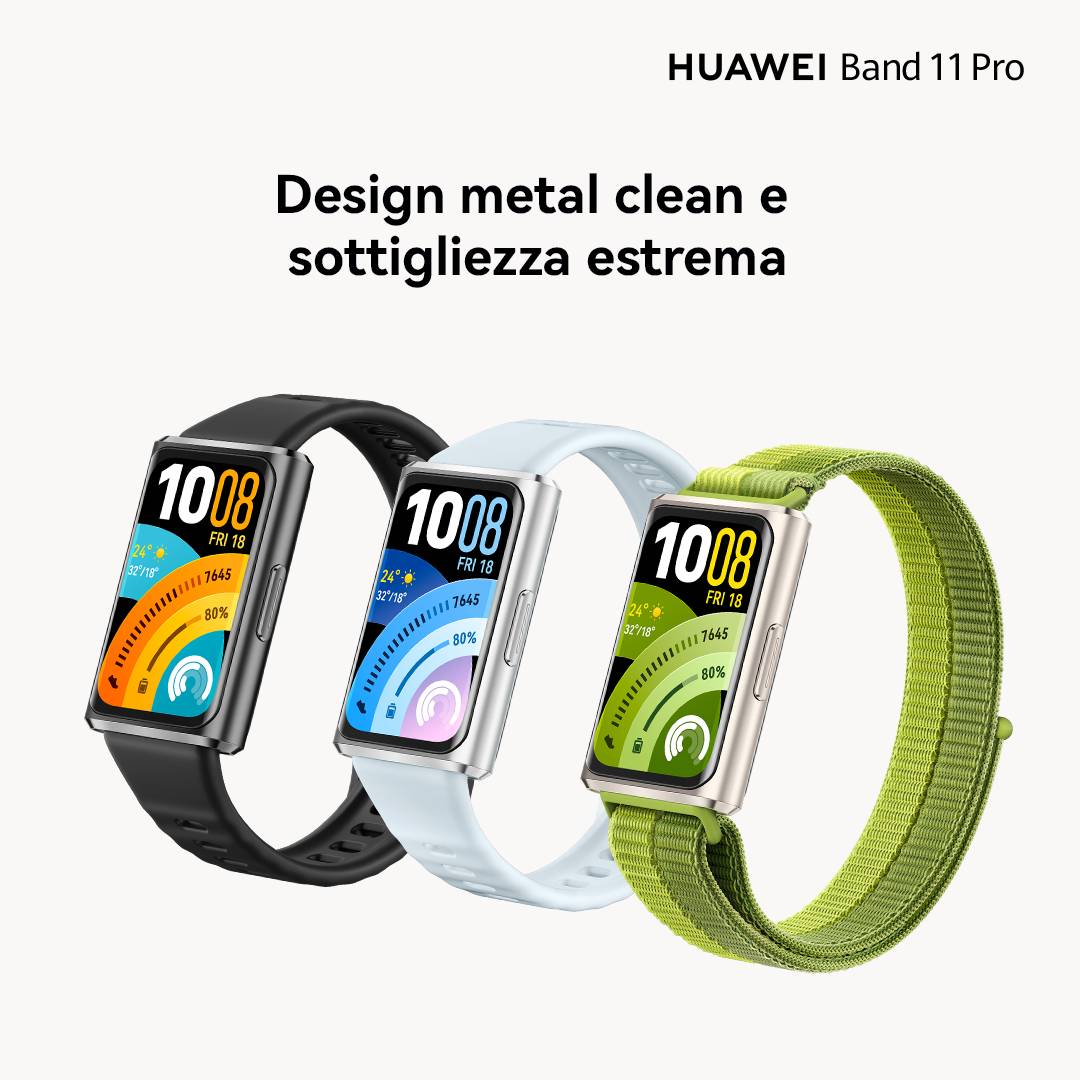 Band 11 Pro - Aluminiumlegierung - Aktivitätsmesser mit Riemen - Flouroelastomer-2