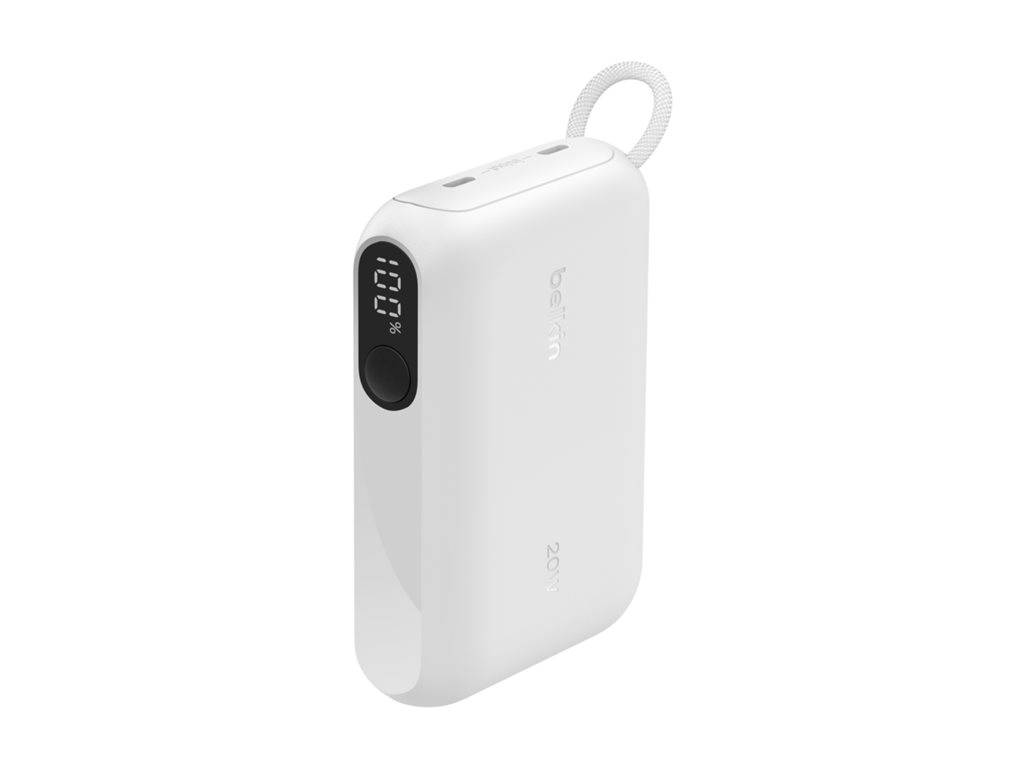 Belkin BoostCharge - Powerbank - mit Display - 10000 mAh - 20 Watt - PD, Fast Charge - 2 Ausgabeanschlussstellen (USB-C)-2
