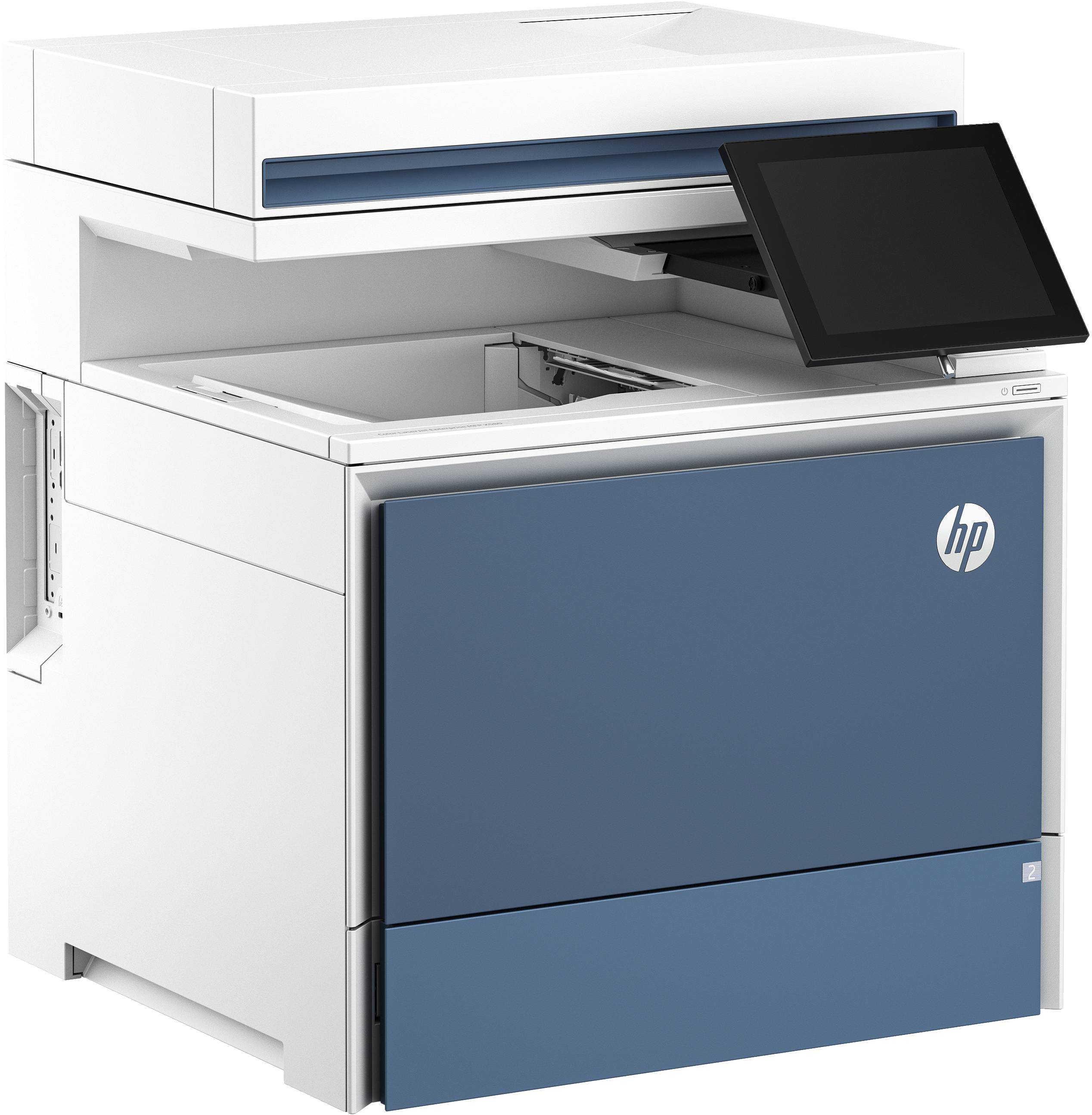 HP Color LaserJet Enterprise MFP X58045dn Drucker, Drucken, Kopieren, Scannen, Faxen (optional), Automatische Dokumenten-3
