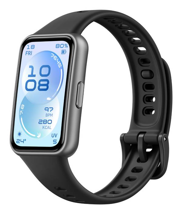 Band 11 - Polymer - Aktivitätsmesser mit Riemen - Flouroelastomer - schwarz - Ha