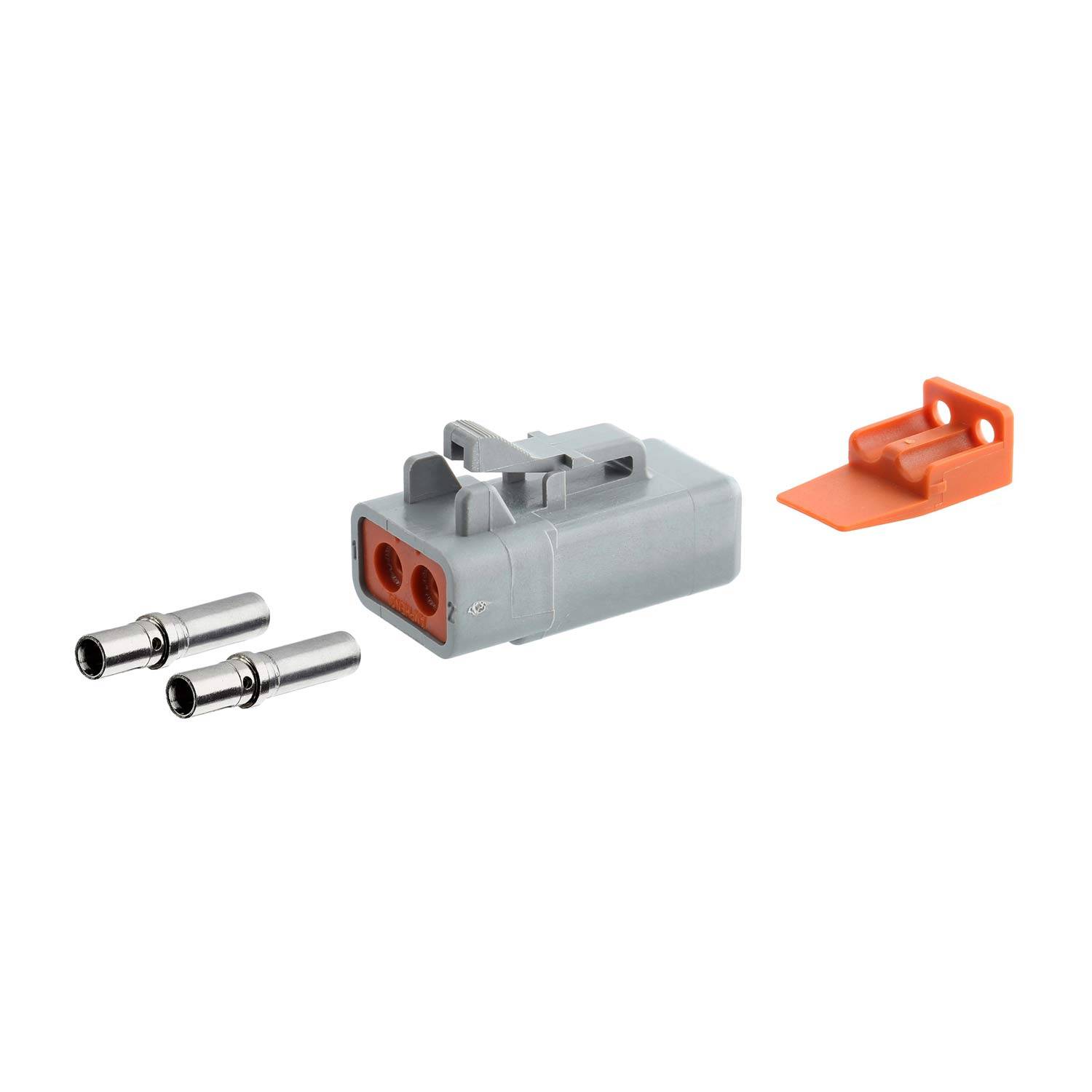 Amphenol AS-2SF 113 SET-Kabeldose ATP-Serie Buchse, 2-polig, Crimpanschluss Isolationsdurchmesser 3,4mm - 4,95mm,-3