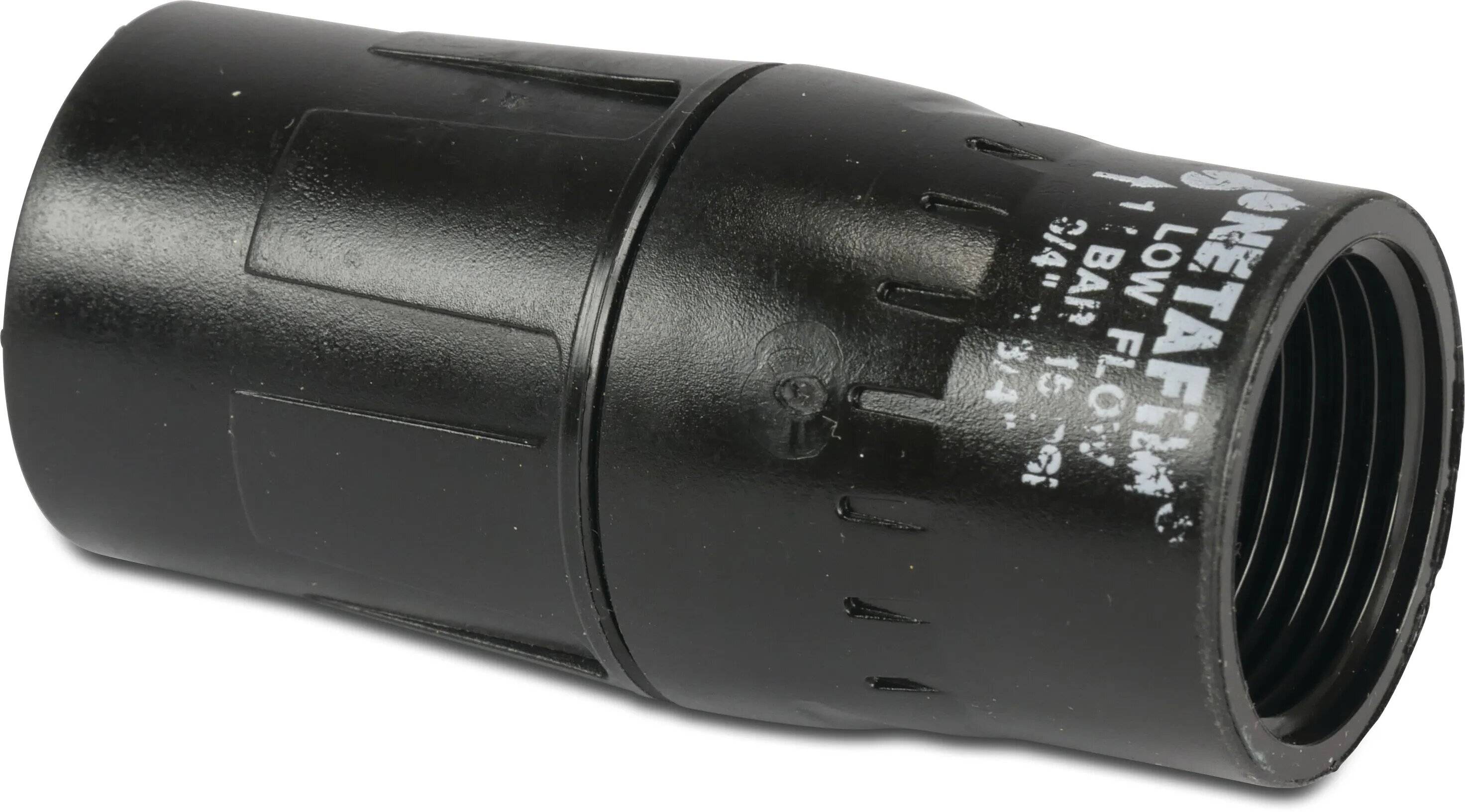 Netafim Druckminderer Kunststoff 3/4" Innengewinde 10bar Schwarz Typ In-line PRV 2.5-1
