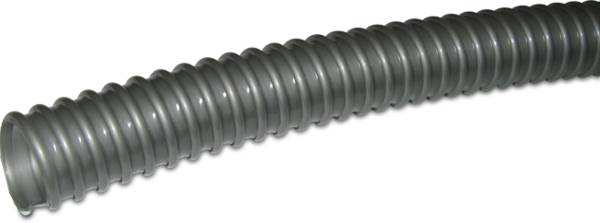 Profec Vakuumschlauch PVC 90 mm x 100,6 mm 0.5bar Grau