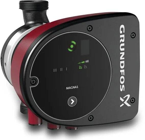 Grundfos Umwälzpumpe mit variabler Drehzahl Gusseisen 2" Außengewinde 10bar 0.9A 230VAC-0