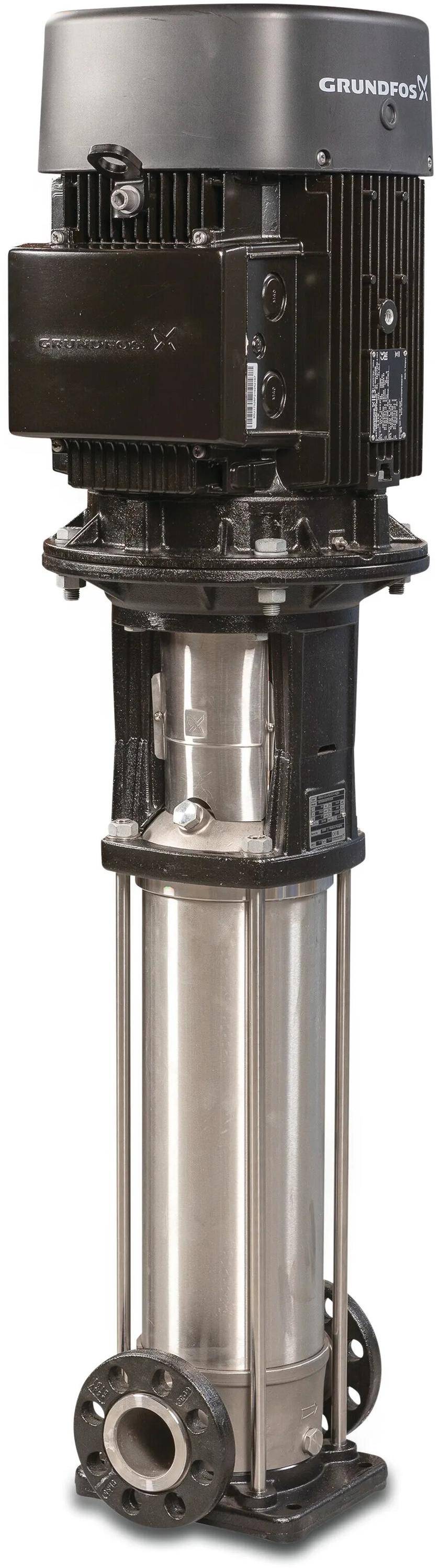 Grundfos Mehrstufige Kreiselpumpe Edelstahl DN35 DIN Flansch 1,9A 400VAC Typ CRI 1S-21 A FGJ I V-1