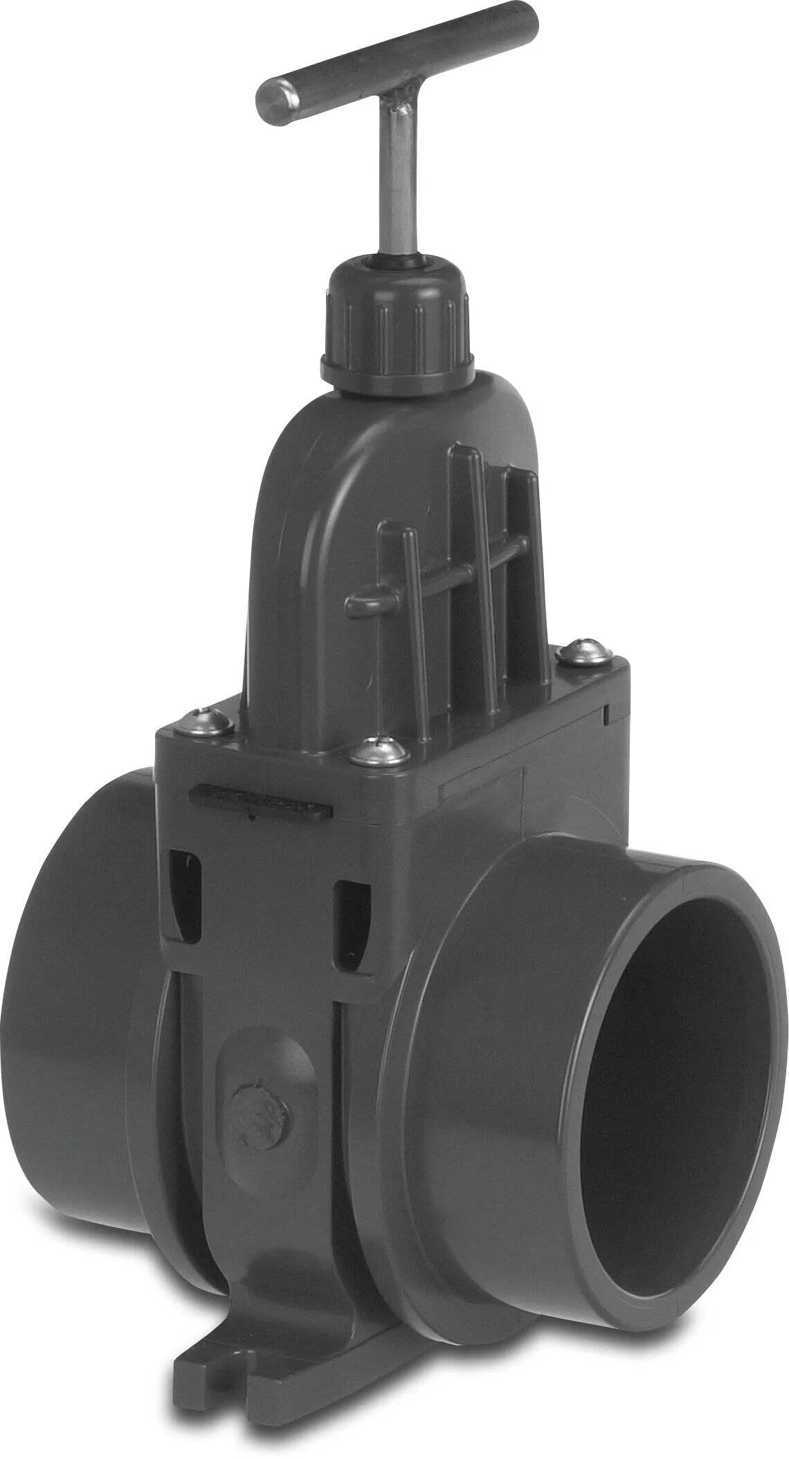 VDL Zugschieber PVC-U 90 mm Klebemuffe 0.5bar-1