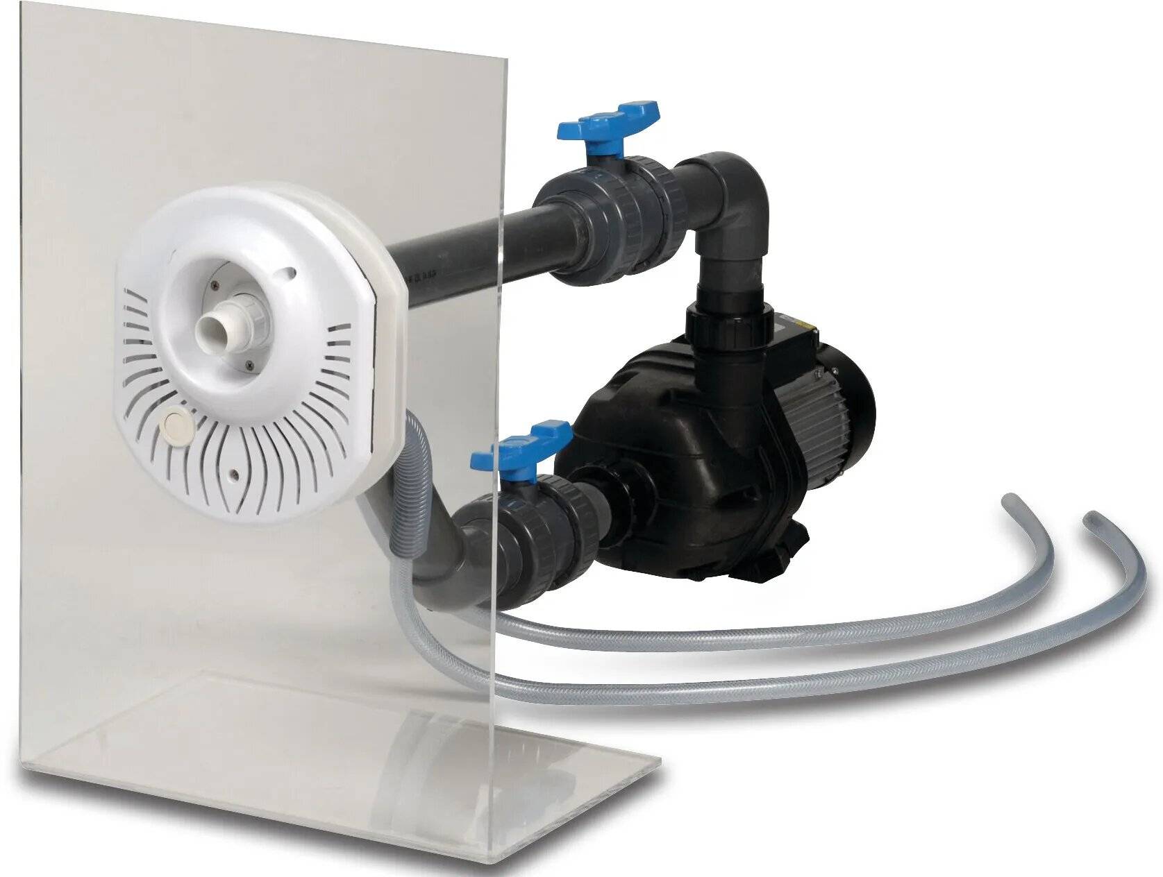 Gegenstromanlage 90 mm Klebemuffe 230VAC Typ-0