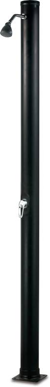 Solar-Dusche Kunststoff 3/4" Innengewinde 3,5bar 214cm Schwarz Recht Typ-0