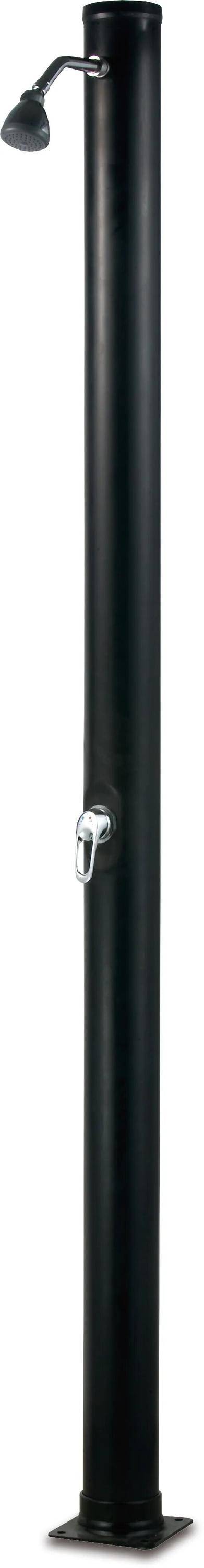 Solar-Dusche Kunststoff 3/4" Innengewinde 3,5bar 214cm Schwarz Recht Typ-1