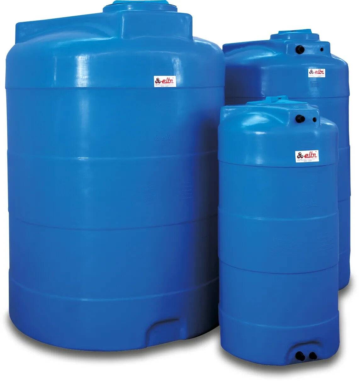 Elbi Behälter LDPE Blau 500ltr WRAS Typ CV-0