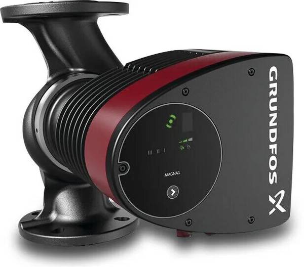 Grundfos Umwälzpumpe mit variabler Drehzahl Gusseisen DN65 DIN Flansch 10bar 3.42A 230VAC